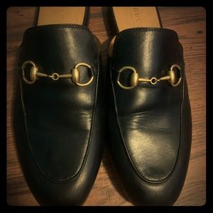 Gucci Princetown leather slipper💯Auth